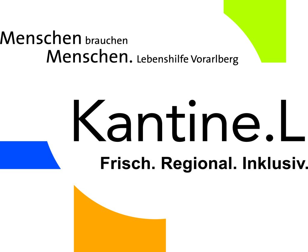 Kantine L Lebenshilfe Vorarlberg GmbH Logo Stakeholdermap ZUKUNFT ESSEN